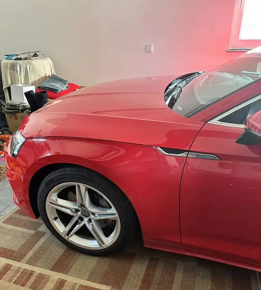 Gebraucht Audi A5 Advanced 231 PS (169 kW) 2021 Rot Coupé