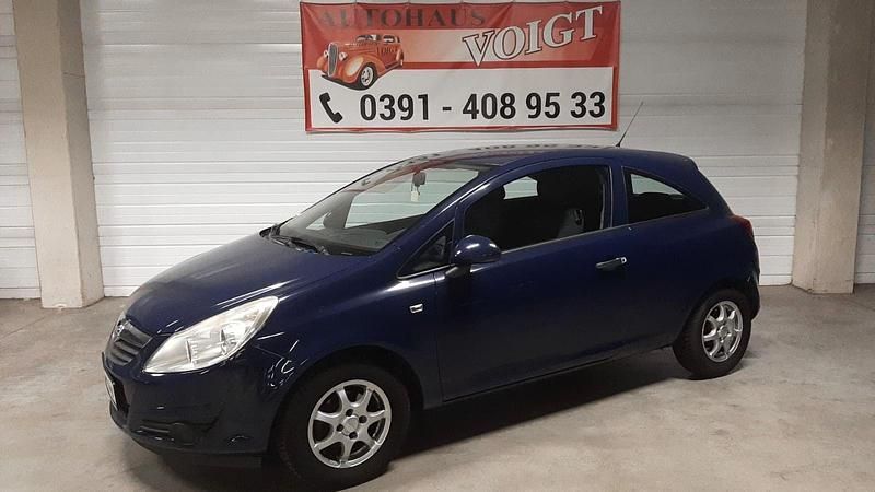 Blau Gebraucht 2009 Opel Corsa Selection Kleinwagen | 3.500 € (Etwas zu teuer) - Bild 1/4
