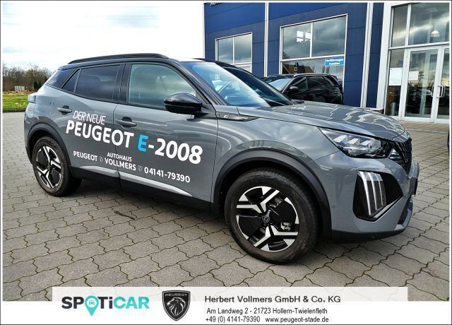 Selenium grau metallic Gebraucht 2024 Peugeot e-2008 GTi SUV | 29.990 € (Guter Preis) - Bild 1/4