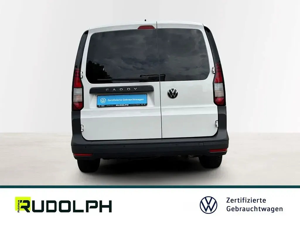 Gebraucht VW Caddy 114 PS (83 kW) 2021 Candyweiß Van / Kleinbus