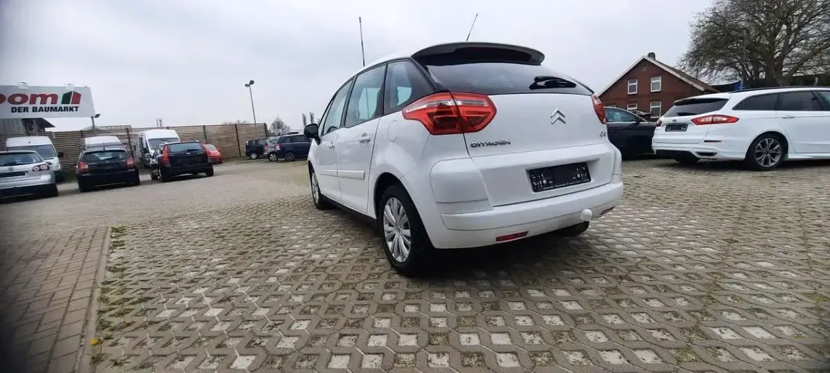 Gebraucht Citroën C4 Tendance 109 PS (80 kW) 2009 Weiß Van / Kleinbus