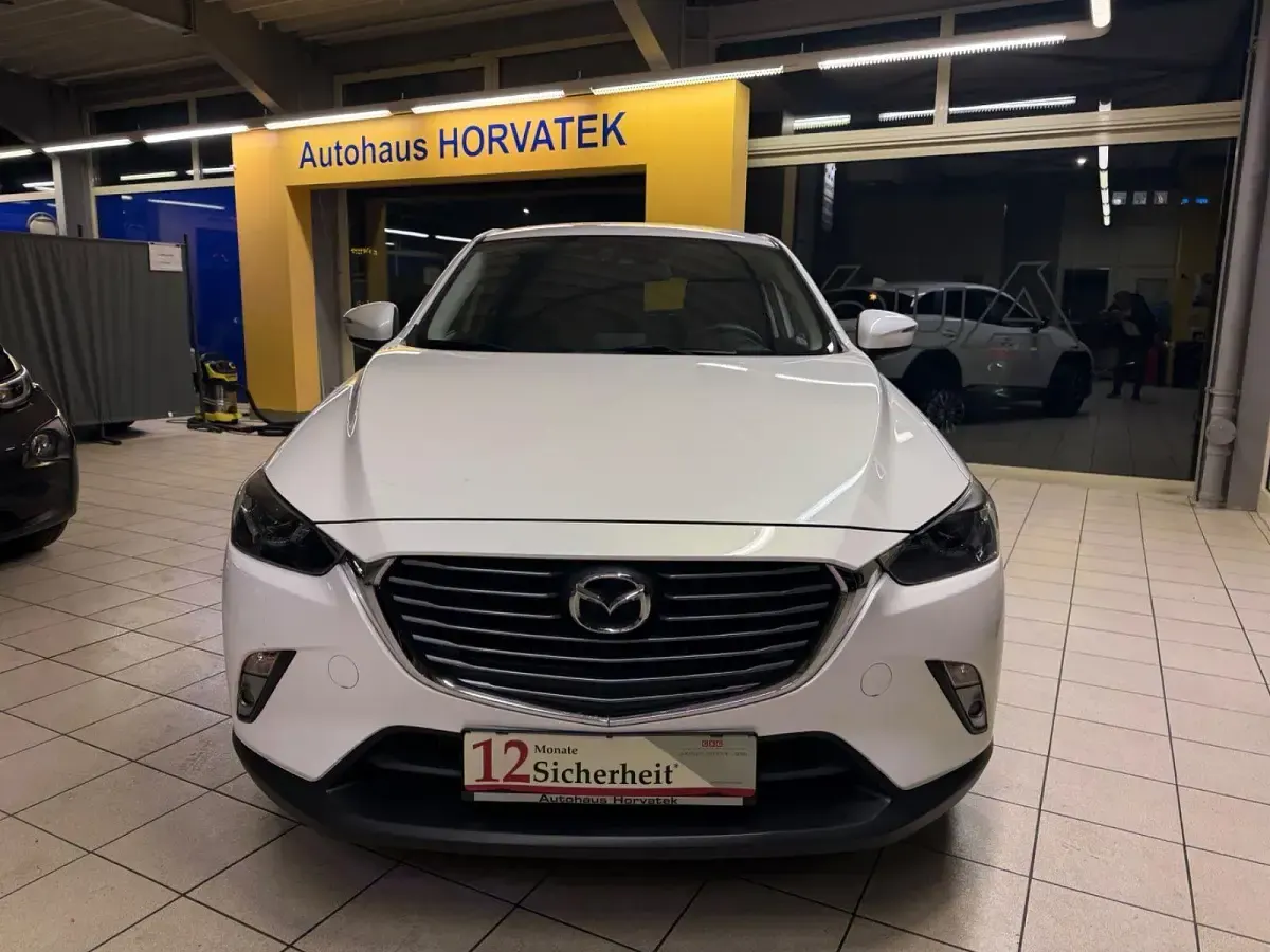 Gebraucht Mazda CX-3 Sports-Line 120 PS (88 kW) 2016 Weiß SUV