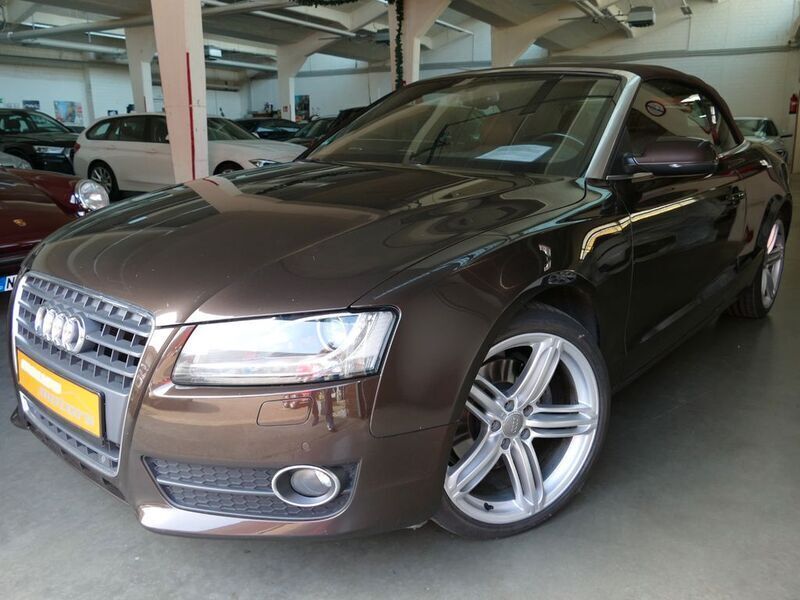 Braun metallic Gebraucht 2010 Audi A5 Cabriolet Sport Cabrio | 13.880 € (Etwas zu teuer) - Bild 1/4