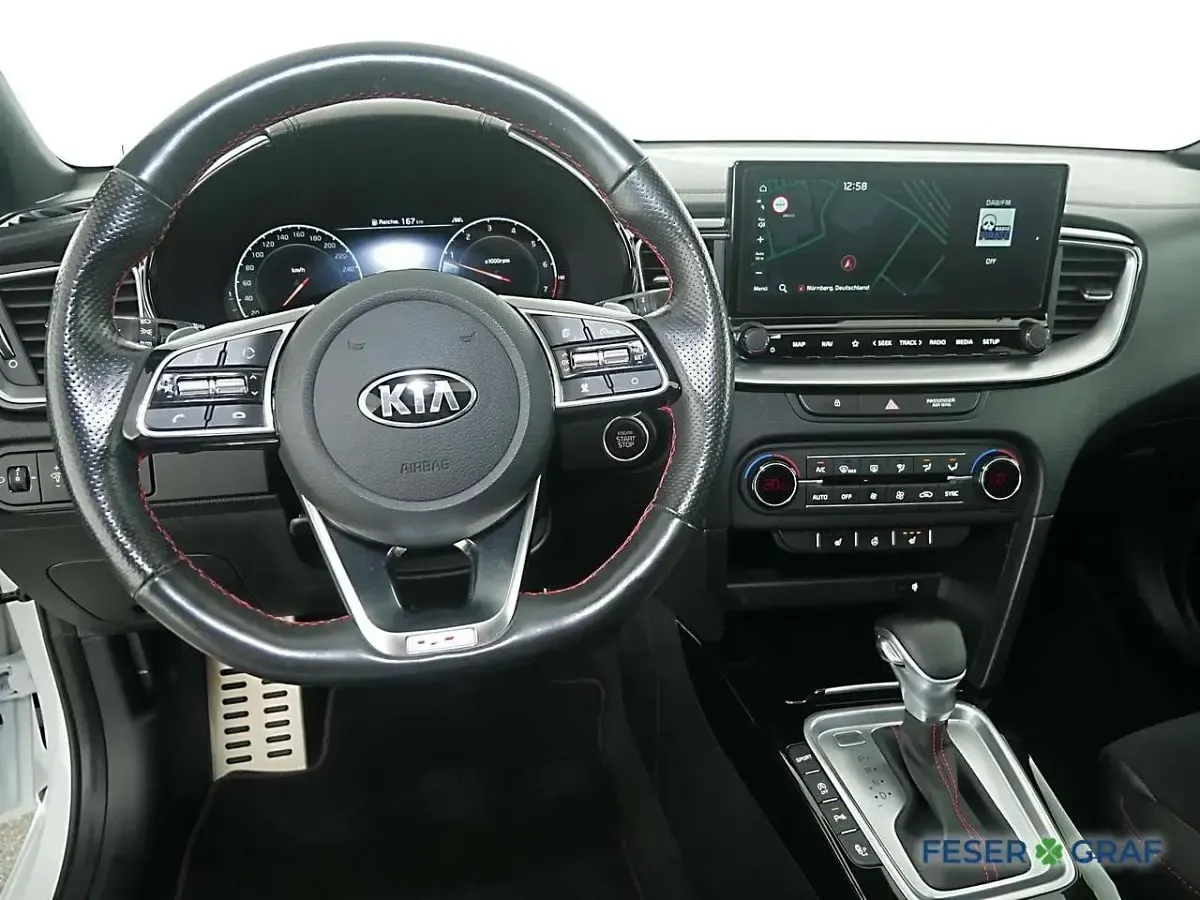 Gebraucht Kia Ceed GT GT 204 PS (150 kW) 2020 Weiß Limousine