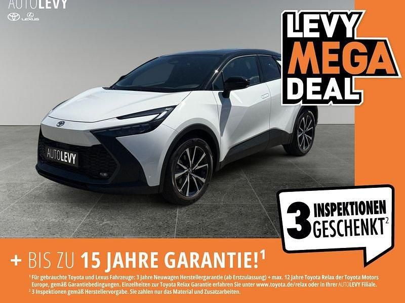 Super white 2 040/ black 202 Gebraucht 2024 Toyota C-HR Team SUV | 29.444 € (Fairer Preis) - Bild 1/4