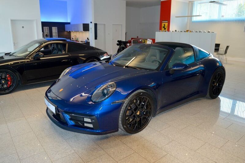 Blau Gebraucht 2024 Porsche 911 Targa 4 Cabrio | 176.880 € (Superpreis) - Bild 1/4