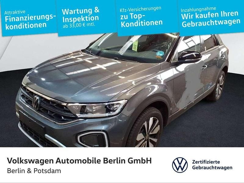 Indiumgrau metallic Gebraucht 2025 VW T-Roc Goal SUV | 30.740 € (Superpreis) - Bild 1/3
