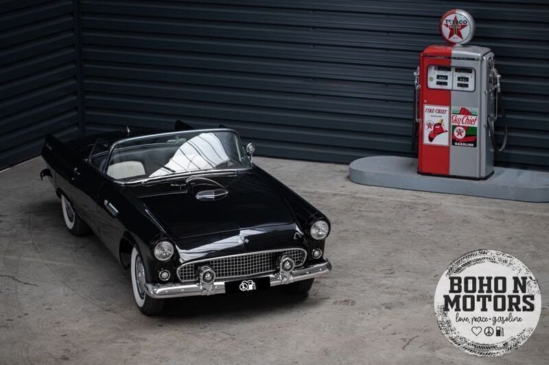 Schwarz Gebraucht 1955 Ford Thunderbird Convertible Cabrio | 33.900 € - Bild 1/4