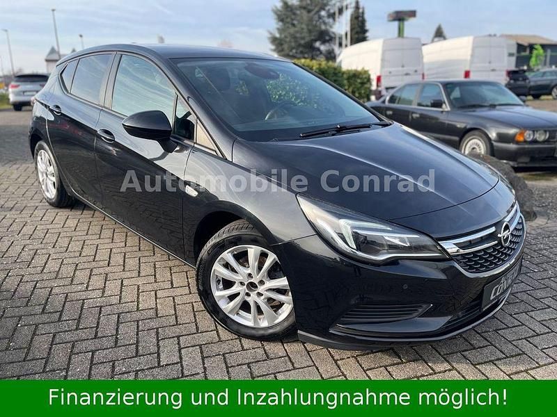 Schwarz Gebraucht 2015 Opel Astra Edition Limousine | 7.999 € (Fairer Preis) - Bild 1/4