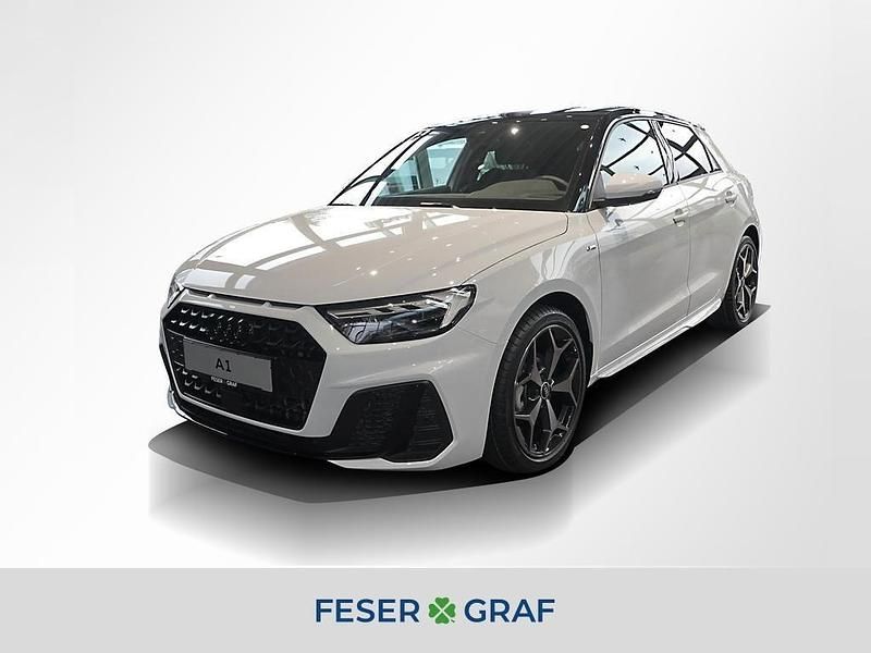 Gletscherweiß Gebraucht 2025 Audi A1 Sportback S-Line Kleinwagen | 32.740 € (Teuer) - Bild 1/4