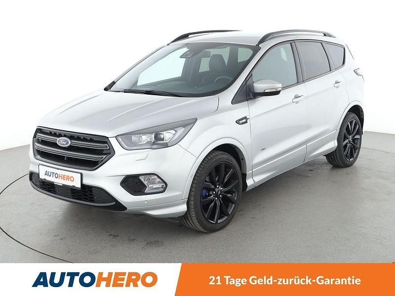 Grau Gebraucht 2018 Ford Kuga ST-Line SUV | 17.360 € (Fairer Preis) - Bild 1/3