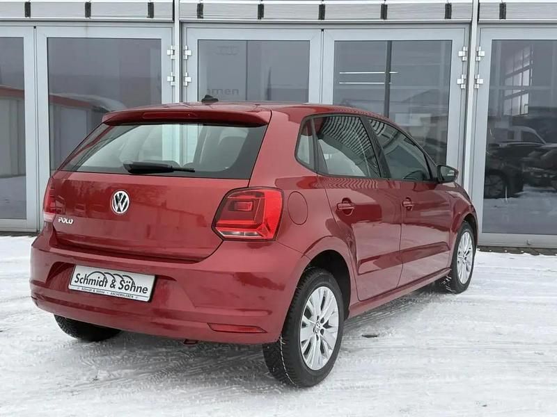 Gebraucht VW Polo Comfortline 75 PS (55 kW) 2014 Rot metallic Kleinwagen