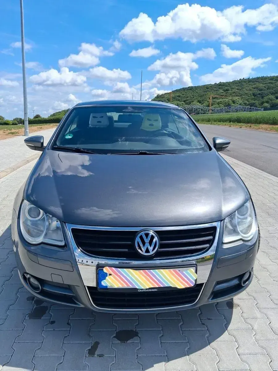 Gebraucht VW Eos 122 PS (89 kW) 2010 Grau Cabrio