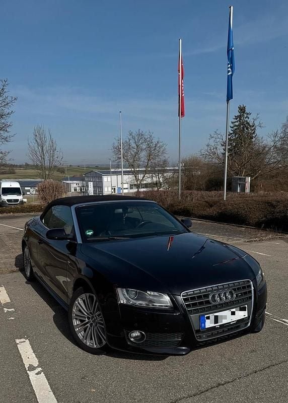 Gebraucht Audi A5 Cabriolet S-Line 179 PS (131 kW) 2011 Schwarz Cabrio