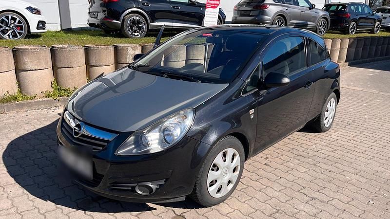 Gebraucht Opel Corsa 75 PS (55 kW) 2010 Schwarz Kleinwagen