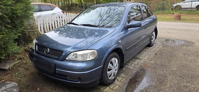 Gebraucht Opel Astra 75 PS (55 kW) 1998 Blau Coupé
