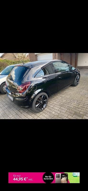 Schwarz Gebraucht 2012 Opel Corsa Limousine | 2.400 € (Guter Preis) - Bild 1/4
