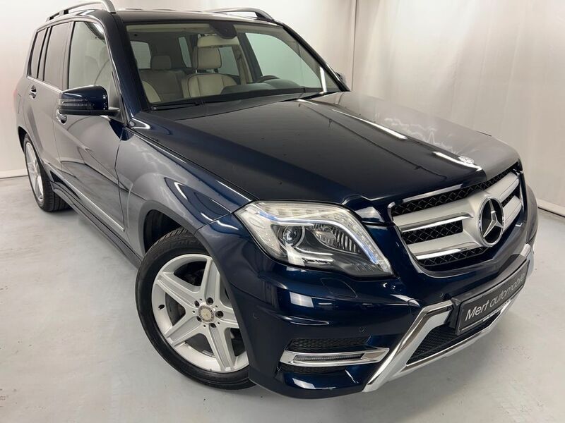 Cavansitblau metalliclack (metallic) Gebraucht 2013 Mercedes GLK250 AMG SUV | 24.990 € (Teuer) - Bild 1/4