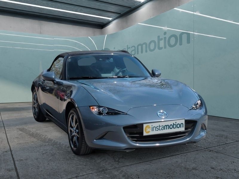 Grau Gebraucht 2020 Mazda MX5 Selection Cabrio | 23.400 € (Fairer Preis) - Bild 1/4