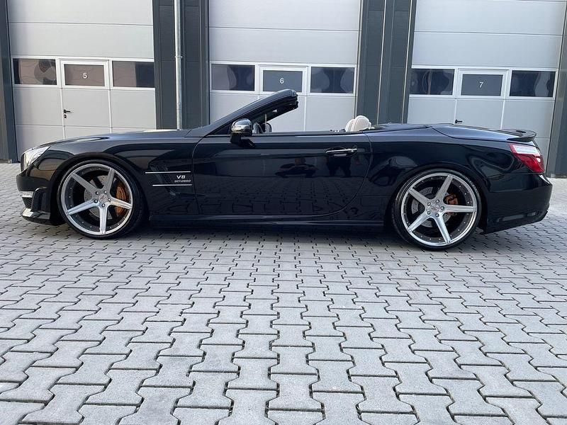 Gebraucht Mercedes SL500 455 PS (334 kW) 2012 Schwarz Cabrio