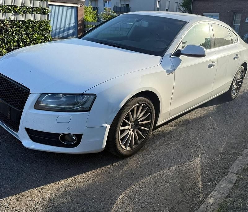 Usata Audi A5 239 CV (175 kW) 2010 Bianco Coupé