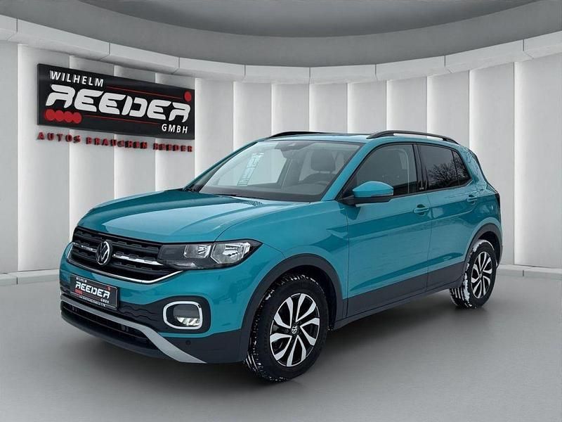 Gebraucht VW T-Cross Active 95 PS (69 kW) 2021 Makenatürkis (metallic) SUV