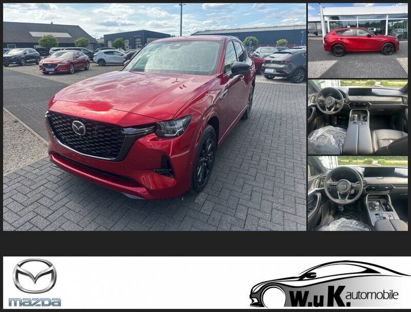 Rot Neu 2025 Mazda CX-60 Homura-Line SUV | 54.490 € (Fairer Preis) - Bild 1/4