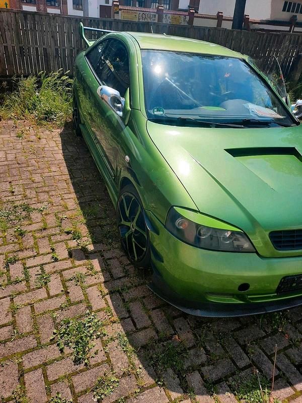 Brugt Opel Astra 2000 Grøn Coupe