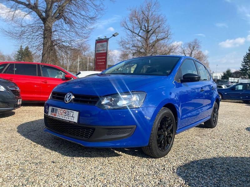 Second-hand VW Polo Trendline 60 CP (44 kW) 2012 Albastru Hatchback