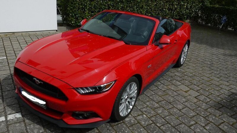 Racerot Gebraucht 2017 Ford Mustang GT Convertible Cabrio | 33.900 € (Superpreis) - Bild 1/4
