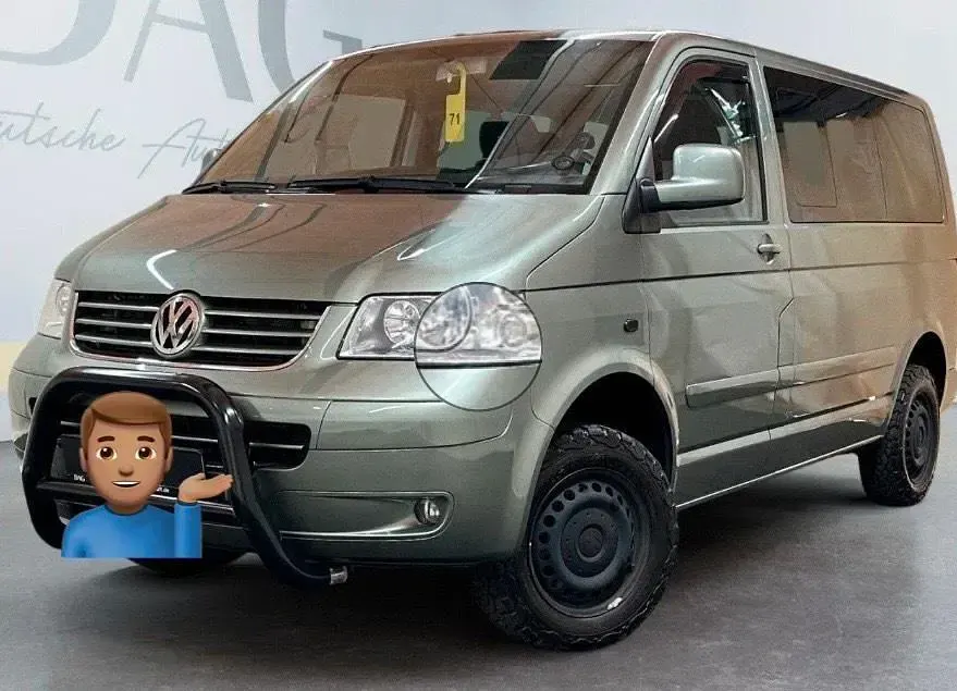 Gebraucht VW Multivan 174 PS (127 kW) 2004 Grün Van / Kleinbus