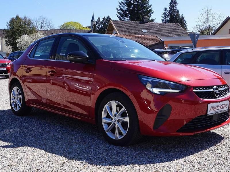 Używany Opel Corsa Elegance 101 KM (74 kW) 2021 Czerwony Hatchback