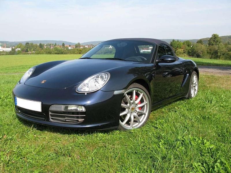 Blau Gebraucht 2007 Porsche Boxster S Cabrio | 28.900 € (Fairer Preis) - Bild 1/4