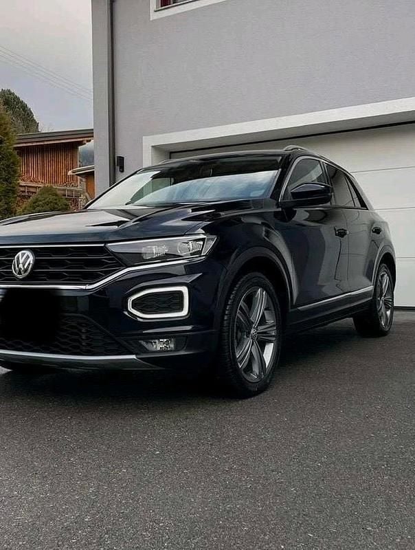 Schwarz Gebraucht 2017 VW T-Roc Sportline SUV | 17.100 € (Superpreis) - Bild 1/4