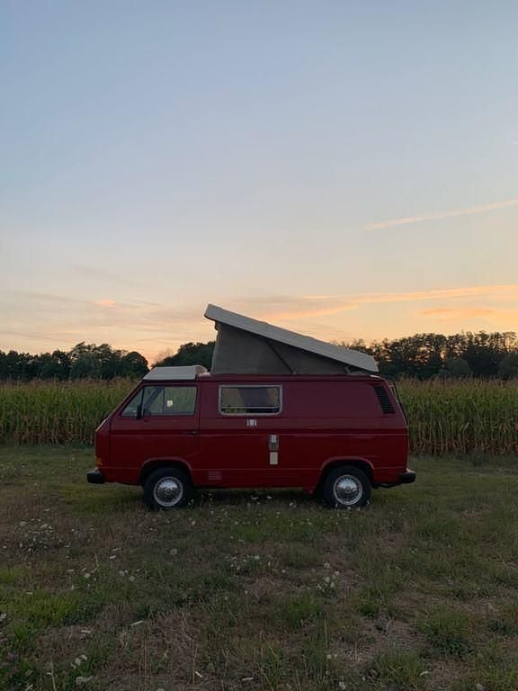 Gebraucht VW T3 50 PS (36 kW) 1985 Rot Van
