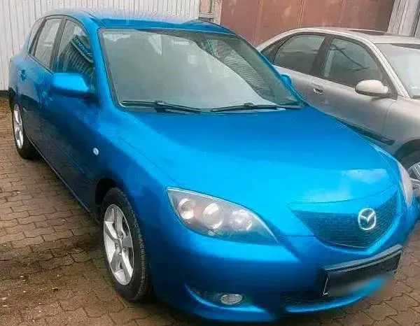 Gebraucht Mazda 3 105 PS (77 kW) 2003 Blau Kleinwagen