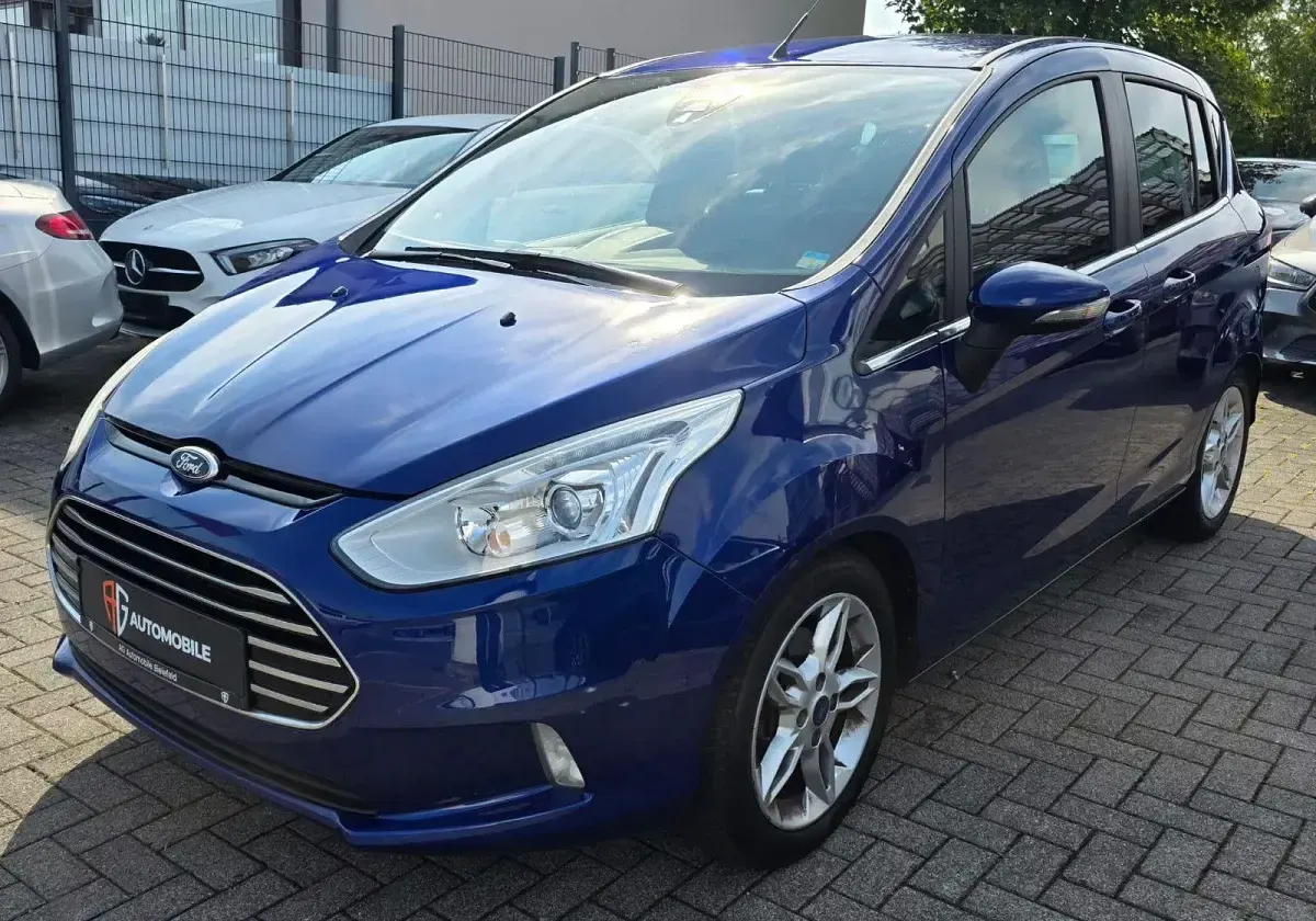 Gebraucht Ford B-MAX Individual 105 PS (77 kW) 2014 Blau Van / Kleinbus
