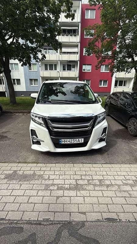 Weiß Gebraucht 2015 Toyota Alphard Van / Kleinbus | 44.199 € - Bild 1/4