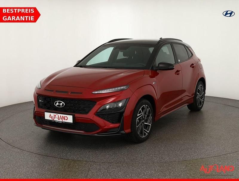 Rot Gebraucht 2022 Hyundai Kona N Line SUV | 26.990 € (Etwas zu teuer) - Bild 1/4