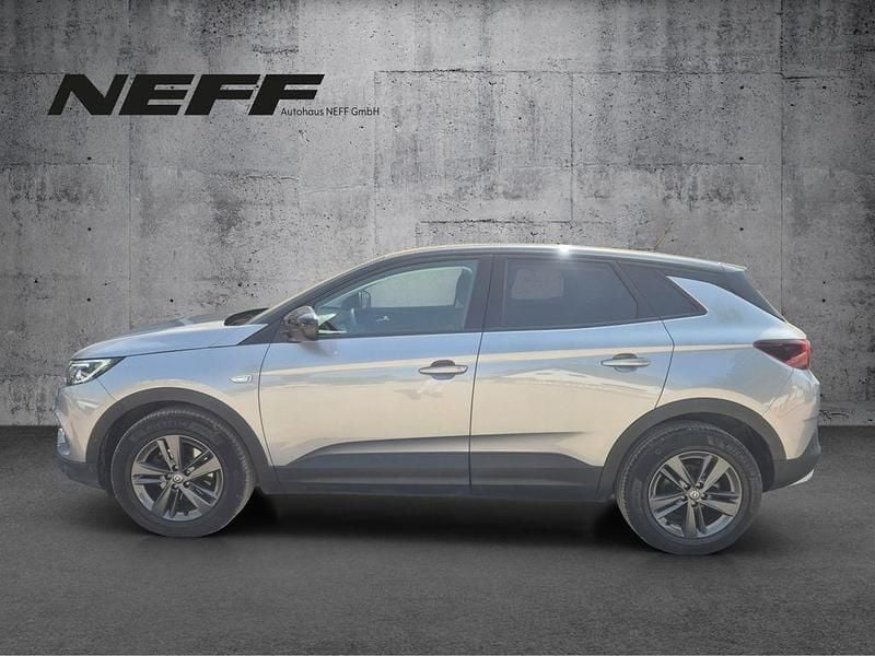 Gebraucht Opel Grandland X Design Edition 131 PS (96 kW) 2021 Kontrast grau/quarz silber SUV