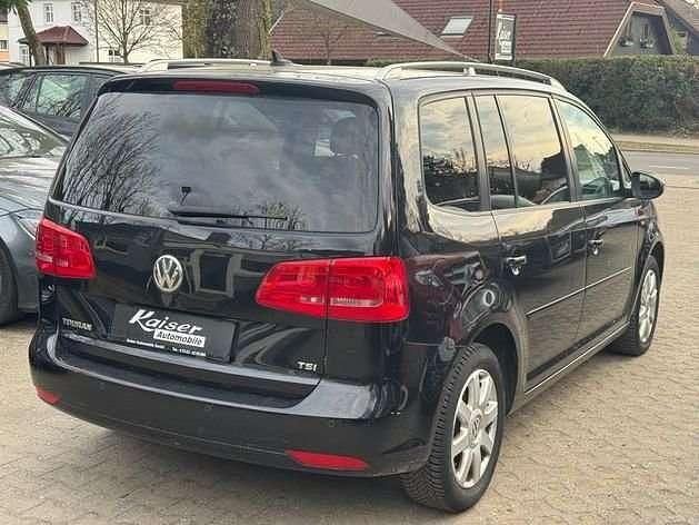 Gebraucht VW Touran Match 140 PS (102 kW) 2012 Schwarz Van / Kleinbus