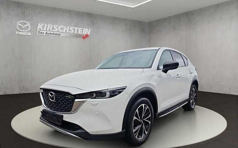 Gebraucht Mazda CX-5 Newground 184 PS (135 kW) 2023 Snowflake white pearl (metallic) SUV