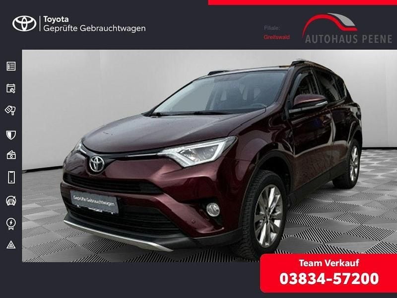 Gebraucht Toyota RAV4 Edition 152 PS (111 kW) 2016 Rot SUV