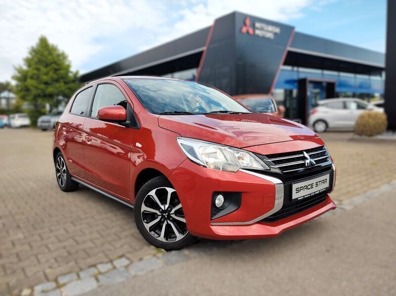 Rot Gebraucht 2021 Mitsubishi Space Star Spirit+ Limousine | 10.290 € (Fairer Preis) - Bild 1/4