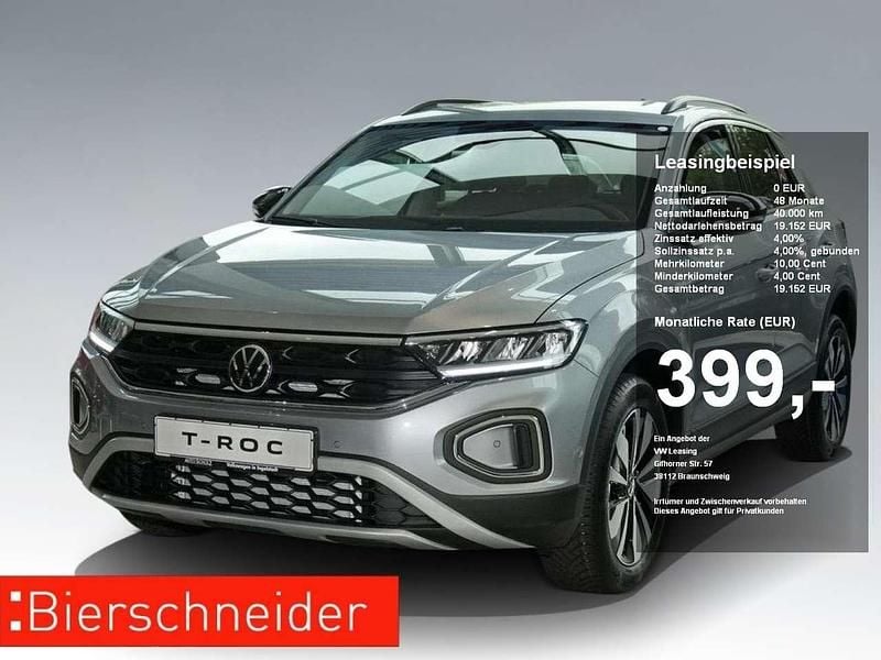Neu VW T-Roc Goal 150 PS (110 kW) 2026 Silber SUV