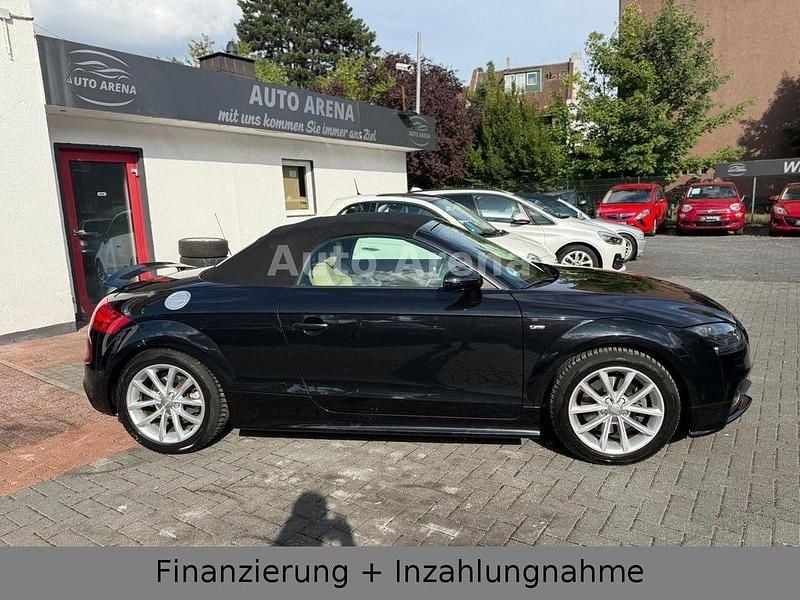 Schwarz Gebraucht 2013 Audi TT Roadster S-Line Cabrio | 14.990 € (Fairer Preis) - Bild 1/4