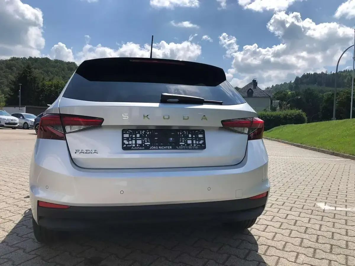 Gebraucht Skoda Fabia Selection 95 PS (69 kW) 2024 Brilliantsilber metallic Kleinwagen