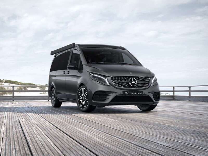 Silber Gebraucht 2024 Mercedes V220 Marco Polo Van / Kleinbus | 69.000 € (Teuer) - Bild 1/4
