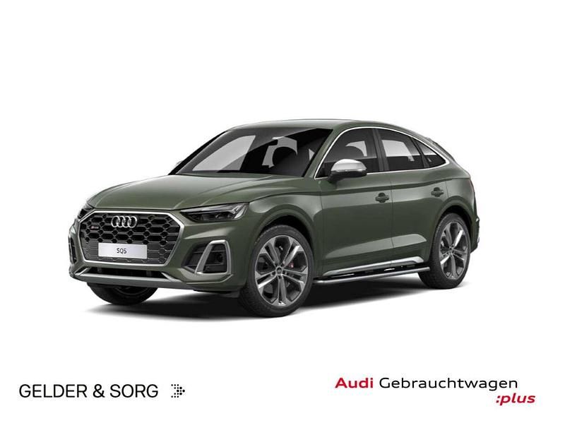 Distriktgrün metallic Gebraucht 2021 Audi SQ5 SUV | 46.980 € (Superpreis) - Bild 1/2