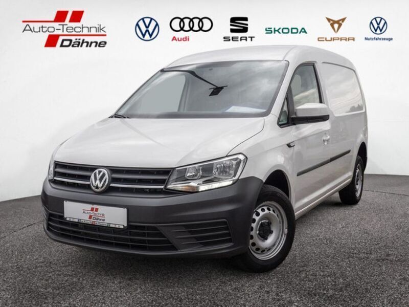 Weiss / candy weiss Gebraucht 2019 VW Caddy Maxi Van / Kleinbus | 21.880 € (Fairer Preis) - Bild 1/4